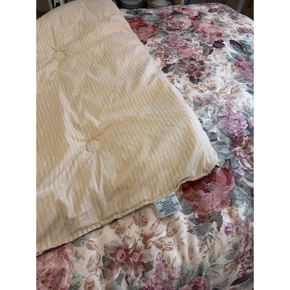 Vintage Croscill Cotswold Twin Comforter Bedskirt Sham 3 Pc Set  USA READ